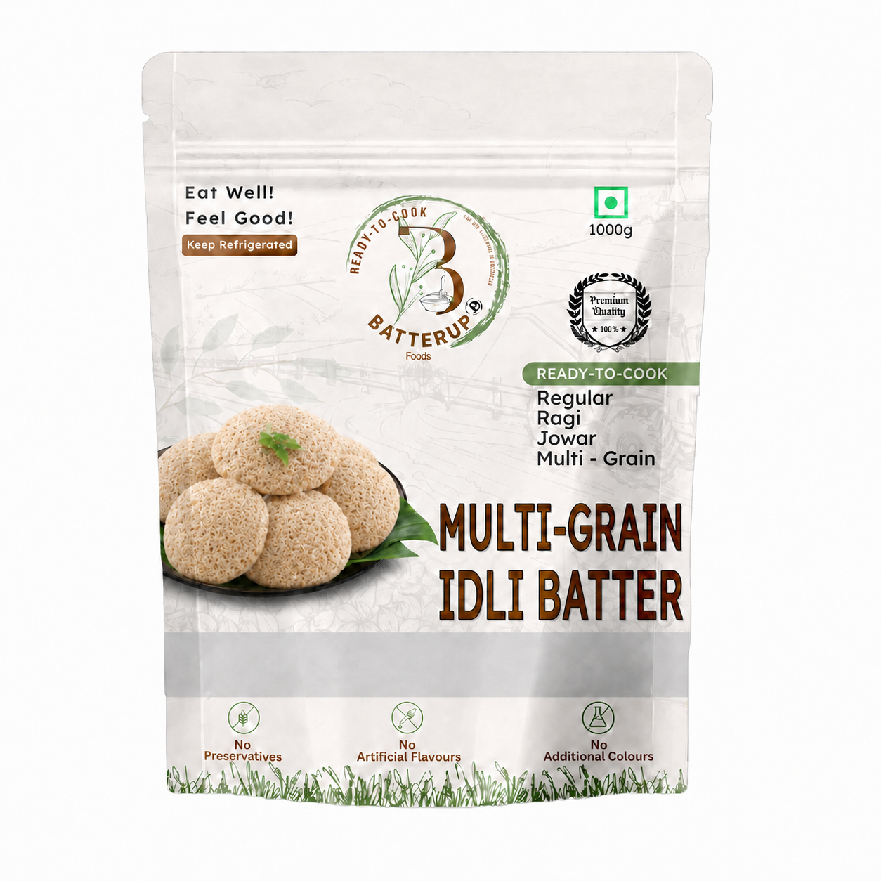 Multigrain Ravva Idli Batter