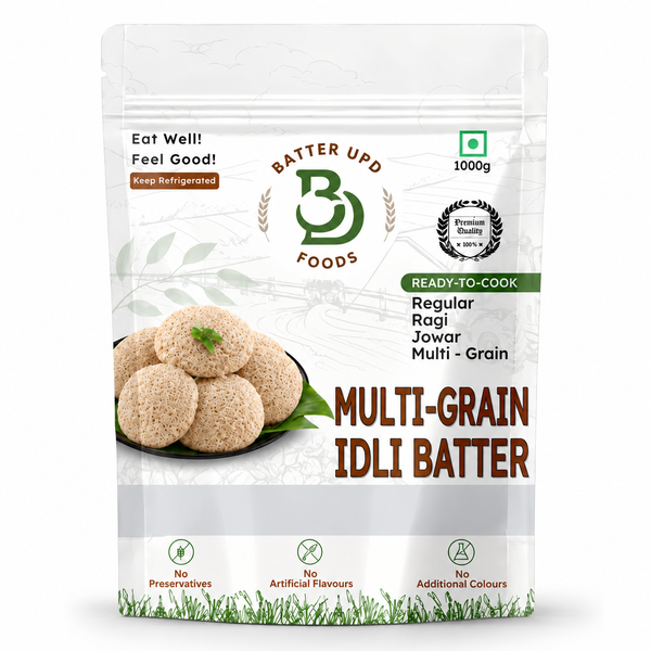 Multigrain Ravva Idli Batter