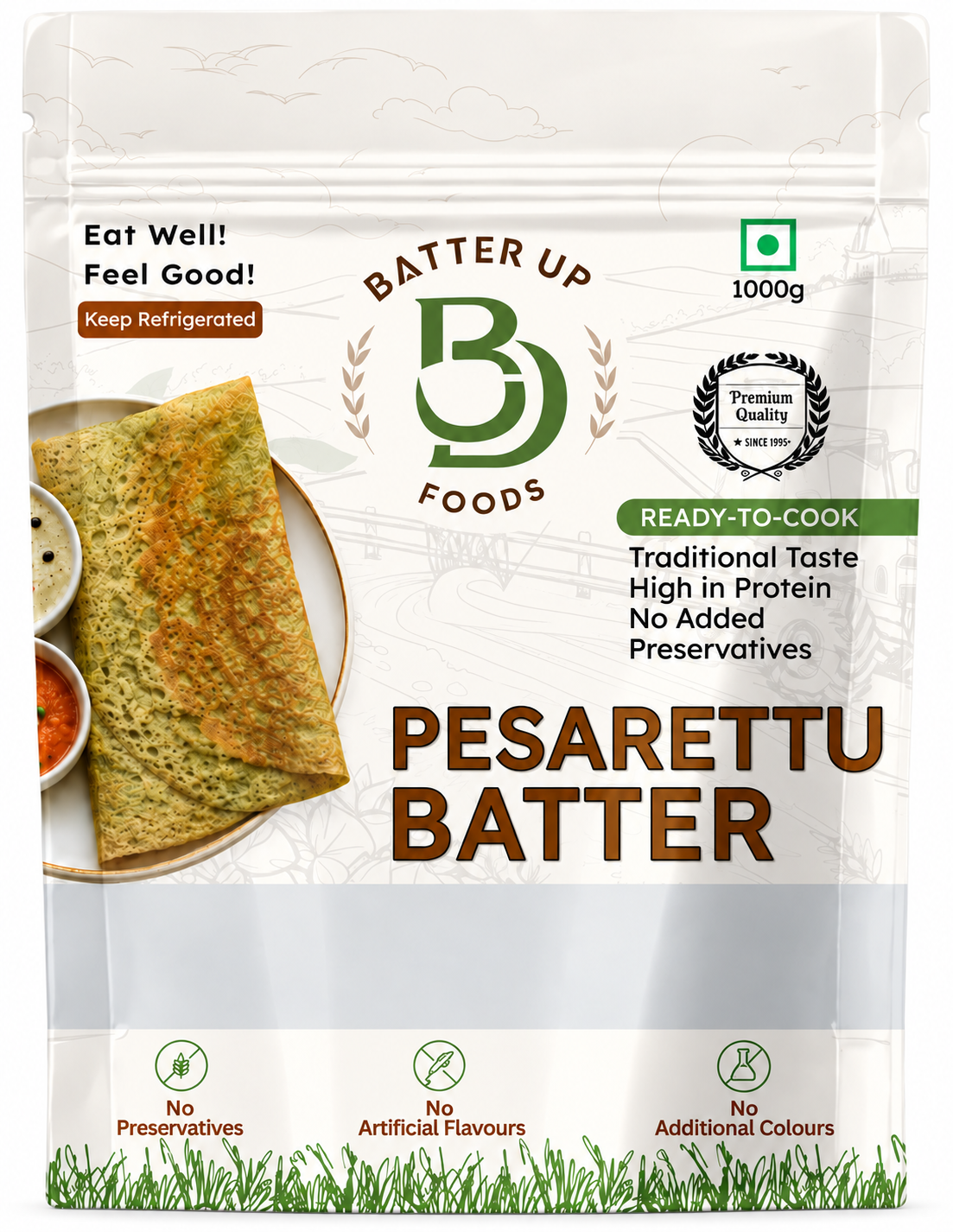 Pesarattu Batter