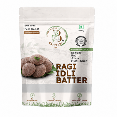 Ragi Ravva Idli Batter