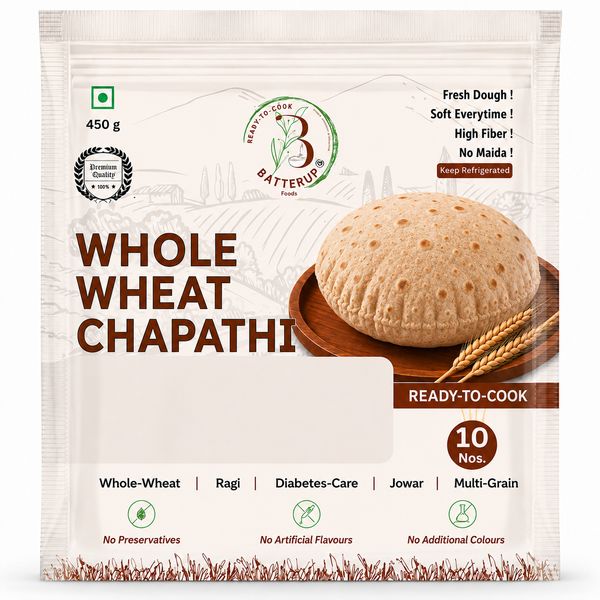 Whole Wheat Chapathi